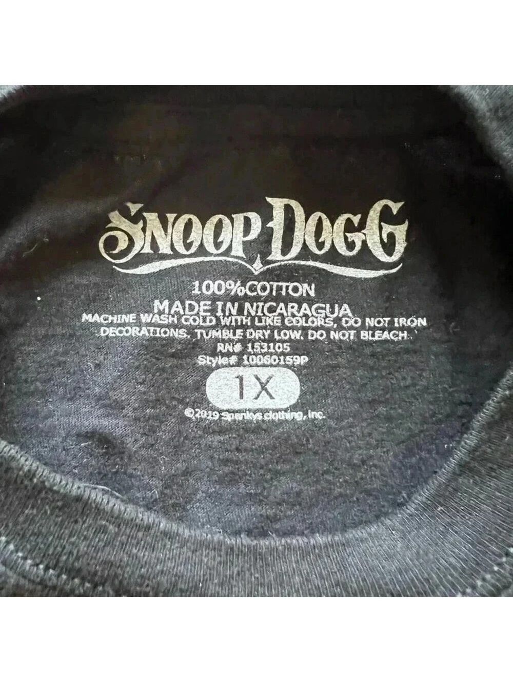 Snoop Dogg Beware Of The Dogg Logo Music T-Shirt Unisex Adults 1X Rapper… - Picture 3 of 5